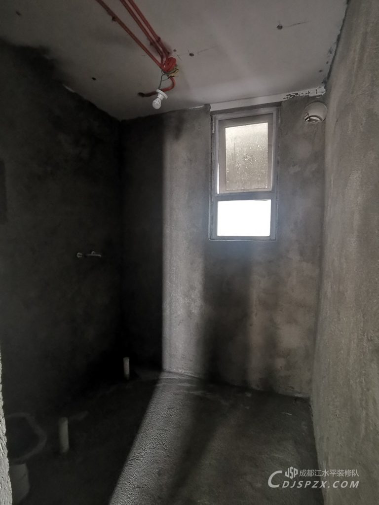 成都装修中海兰庭地面找平施工中